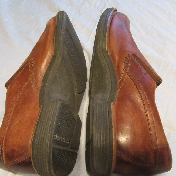 Mens Dansko Jackson Brown Leather Slip On Comfort Loafers Shoes Sz 11.5 / 45 main image 8